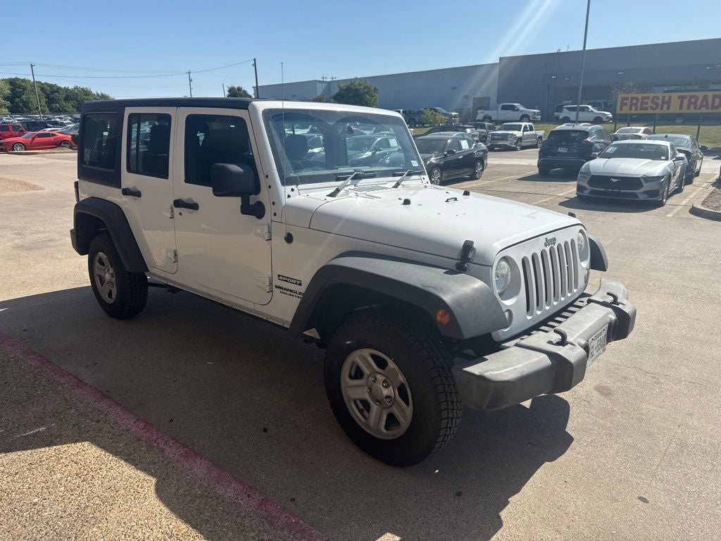 2016 Jeep Wrangler Unlimited Sport RHD