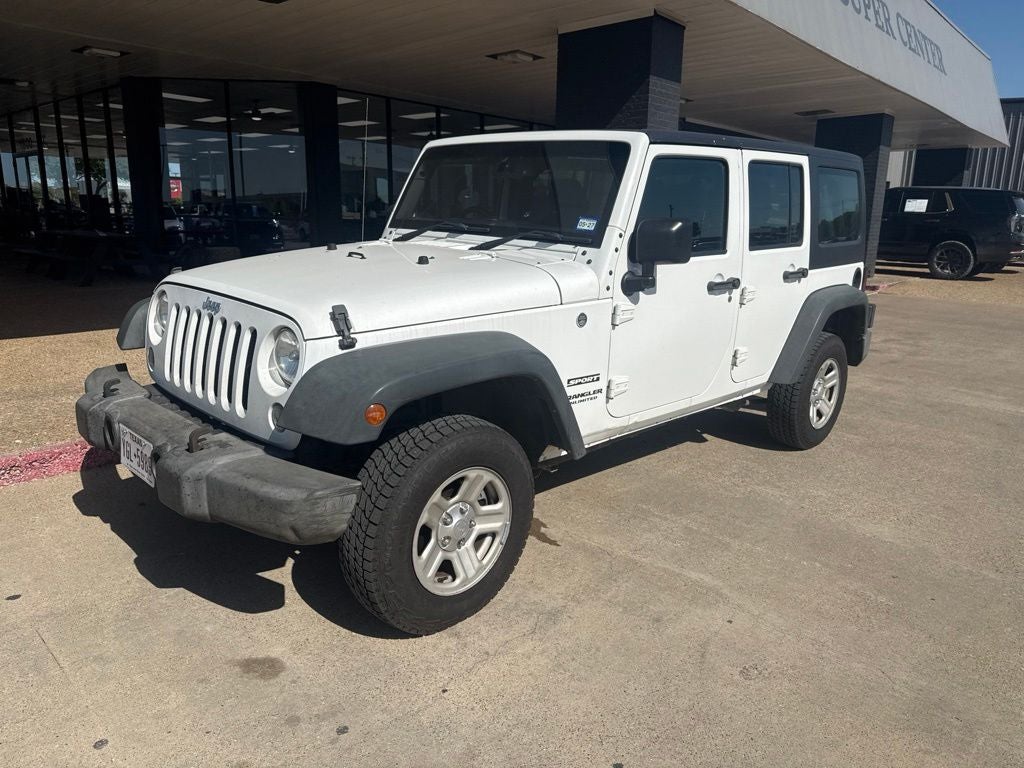 2016 Jeep Wrangler Unlimited Sport RHD